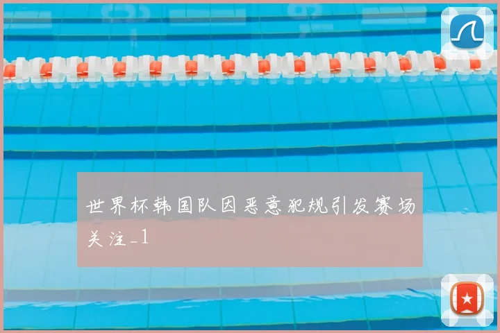 世界杯韩国队因恶意犯规引发赛场关注_1