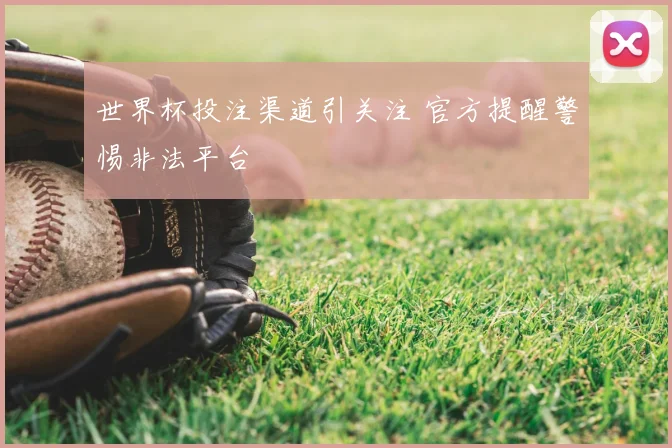 世界杯投注渠道引关注 官方提醒警惕非法平台